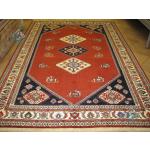 six meter Ghashghai carpet Handwoven Three Pool Design