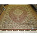 six meter Tabriz carpet Handmade Mahi Design