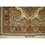 six meter Tabriz carpet Handwoven Mojemehr Design