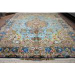 Six Meter Tabriz Carpet Handmade Mirzai Design