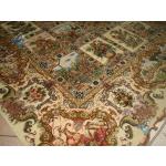 Six Meter Tabriz Carpet Handmade Golestan Design