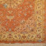 Pair Six Meter Tabriz Carpet Handmade New Oliya Design