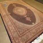 Six Meter Tabriz Carpet Handmade Mahi Design