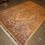 Six Meter Tabriz Carpet Handmade Salari Design