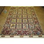 Rug Tabriz Carpet Handmade Tile Design