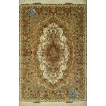 Rug Tabriz Carpet Handwoven Mojemehr  Design