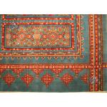 قالیچه قشقایی تولیدی فروزان پشم رنگ گیاهی