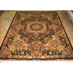 Rug Tabriz Carpet Handmade Salari  Design Silk & Soft Wool