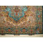 Rug Tabriz Carpet Handmade Novinfar Design Silk & Soft Wool