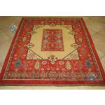 Rug Ghashghai handmade Carpet  Geometric Design