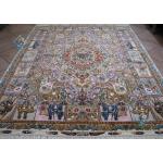Rug Tabriz Carpet Handmade Fahoori Design
