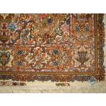 Pair Rug Tabriz Carpet Handmade Fahori Design