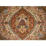 Pair Rug Tabriz Carpet Handmade Fahori Design