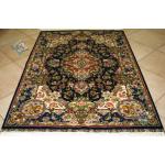 Zar-o-nim Tabriz Carpet Handmade Salary  Design 
