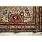 Zar-o-nim Tabriz Carpet Handmade Dome  Design