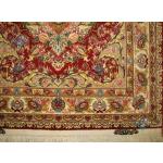 Zar-o-nim Tabriz Handwoven Carpet Kohan Design