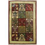 Zar-o-nim Ardebil  Handwoven Carpet Kheshti Design