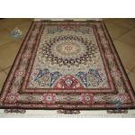 Zar-o-Nim Tabriz Carpet Handmade Dome Design