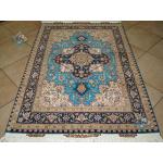 Zar-o-Nim Tabriz Carpet Handmade Heris Design