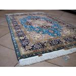 Zar-o-Nim Tabriz Carpet Handmade New Heris Design