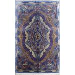 Zar-o-Nim Qom Carpet Handmade Raymon Design