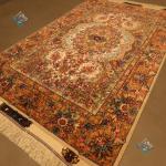Zar-o-Nim Tabriz Carpet Handmade MojeMehr Design