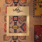 Rug Ghashghi Shiraz Handmade Brick Design