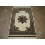 Pair Mat Tabriz Handwoven Carpet Mahi Design