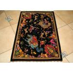 Tableau Carpet Handwoven Qom Hunting Ground Design