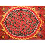 Zar-o-charak Carpet Handwoven Qom Ros Design
