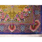 Zar-o-Charak Qom Handwoven Shafiei Design All Silk
