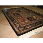 Zar-o-Charak Qom Carpet Handmade Brick Design