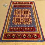 Mat Sirjan Kilim Handmade Carpet Nomadic Design All Wool