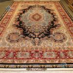 Nine Meter Handmade Tabriz Carpet Mojemehr Design