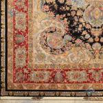 Nine Meter Handmade Tabriz Carpet Mojemehr Design