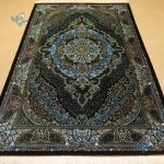 Rug Qom Carpet Handmade Galaxy Design All Silk