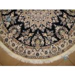 Circle Naein Handwoven Carpet Medallion Design