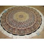 Circle Tabriz Handwoven Carpet Dome  Design