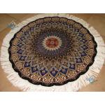 Circle Tabriz Handwoven Carpet Dome Design