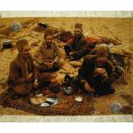 Tabriz Tableau Carpet Tea tribes