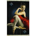 Tabriz Tableau Carpet  Handwoven  Ballet Girl Design