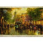 Tableau Carpet Handwoven Tabriz View of the Champs-Elysees Design