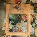Tableau Carpet Handwoven Tabriz flower pot Design