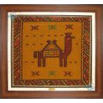 Tableau Kilim Handwoven Ghochan Camel Design