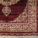 Rug Kashan Machine Woven Ccarpet Medallion Design