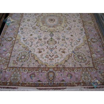 six meter Tabriz carpet Handmade Marallan Design