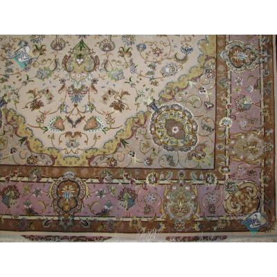 six meter Tabriz carpet Handmade Marallan Design