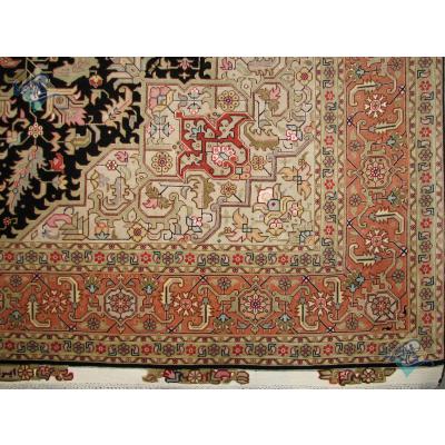 six meter Tabriz carpet Handmade Heris Design