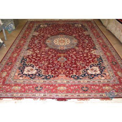 six meter Tabriz carpet Handwoven Mehran Design