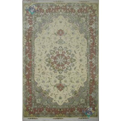 Pair six meter Tabriz carpet Handmade Taraghi Design